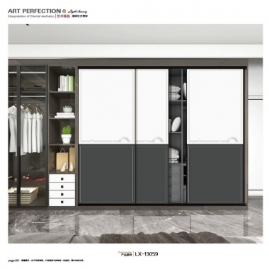 ATM-2143衣柜移门推拉门蜡象家居板材